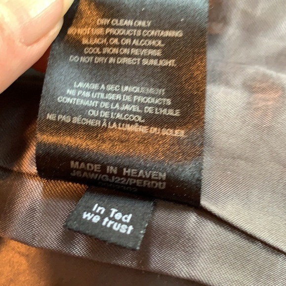 Ted Baker Belted Military Style Cotton Jacket - Picture 9 of 12